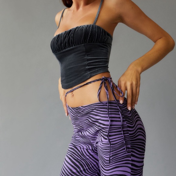 Motel Rocks Eda Trouser Flare Pant Women size XL - Picture 7 of 10